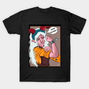"Captain Martle - Poster Parody - How Daare!?" - Celestial Expanse Fan Merch T-Shirt